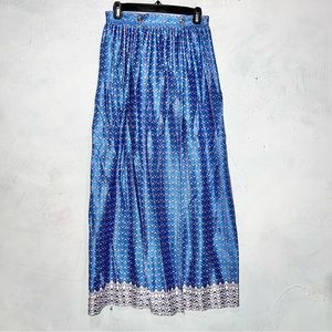 Oleg Cassini Bathing Suit Cover Maxi Skirt Size L